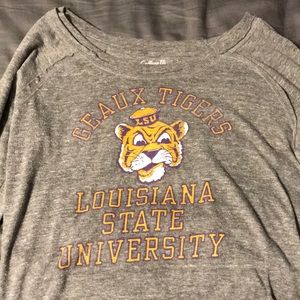 Long sleeve LSU tee